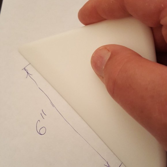 Extra Large Ergo SquareTeflon Bone Folder - Picture 2 of 6